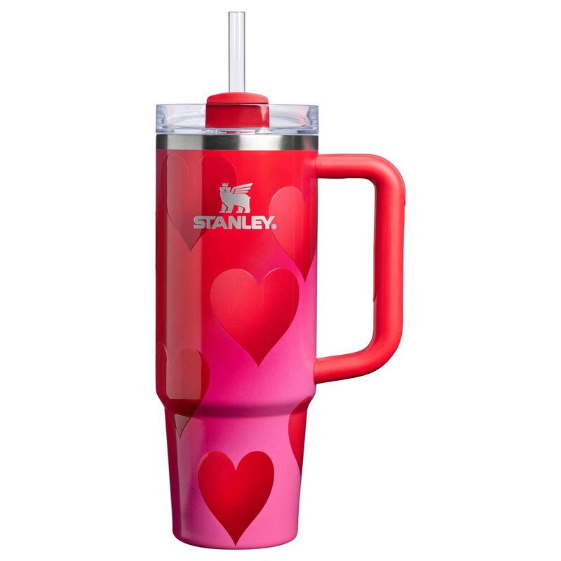 Stanley Valentine&rsquo;s Day Quencher H2.0 Flowstate&trade; Tumbler 30oz Rouge Heart image number 0